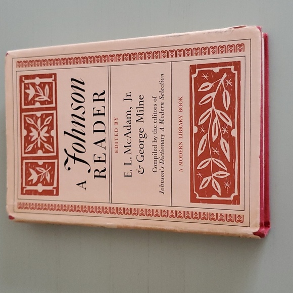 1966, First Edition - A Johnson Reader Edited by E. L. McAdam, Jr & George Milne - Picture 1 of 16